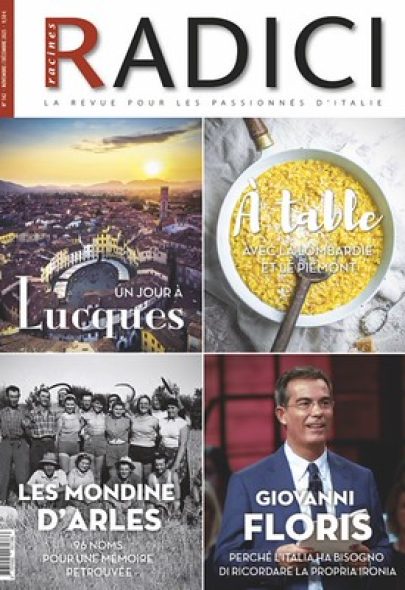 Ma plume gourmande pour le magazine RADICI sur l’Italie