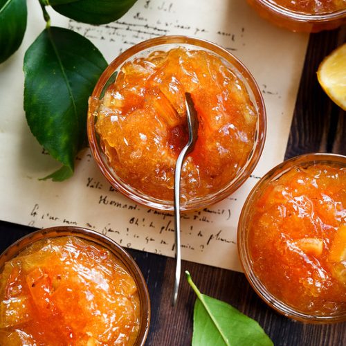 confiture citron bergamote recette facile