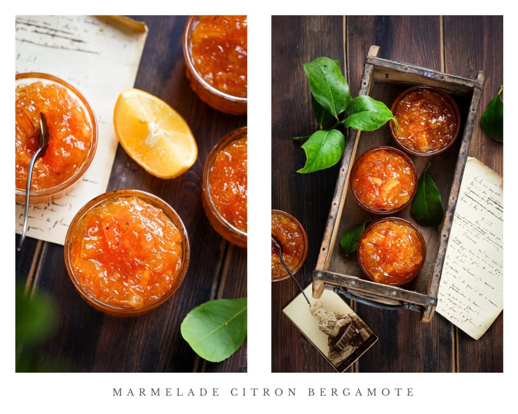 marmelade citron bergamote recette