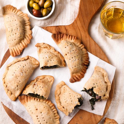 chaussons blettes recette italienne vegetarienne