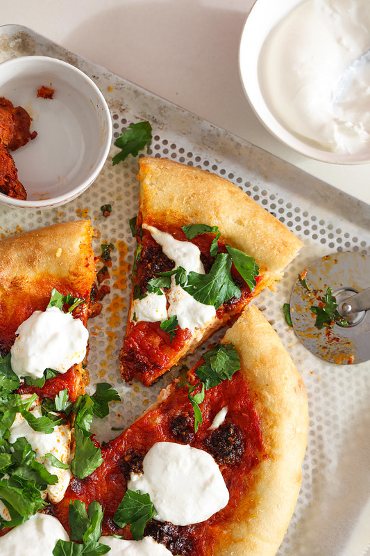 pizza nduja burrata recette italienne