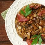 salade epeautre champignons