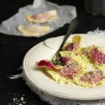 casunzei ampezzani raviolis betterave ricotta pavot