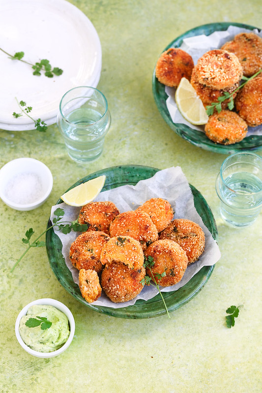 croquettes saumon patate douce recette facile
