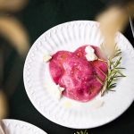 raviolis roses betterave chevre recette