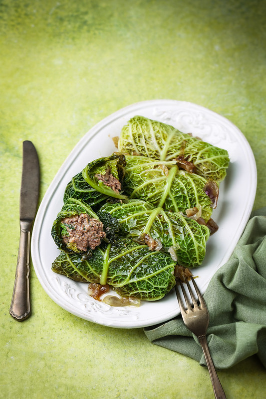 roules chou viande recette italienne