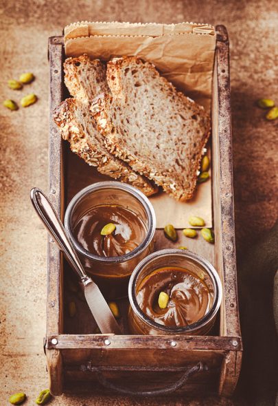 Pâte à tartiner pistache chocolat blanc à tomber et prête en 5 minutes