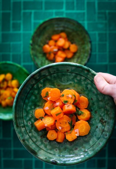 Salade de carottes marocaine