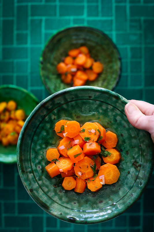 Salade de carottes marocaine