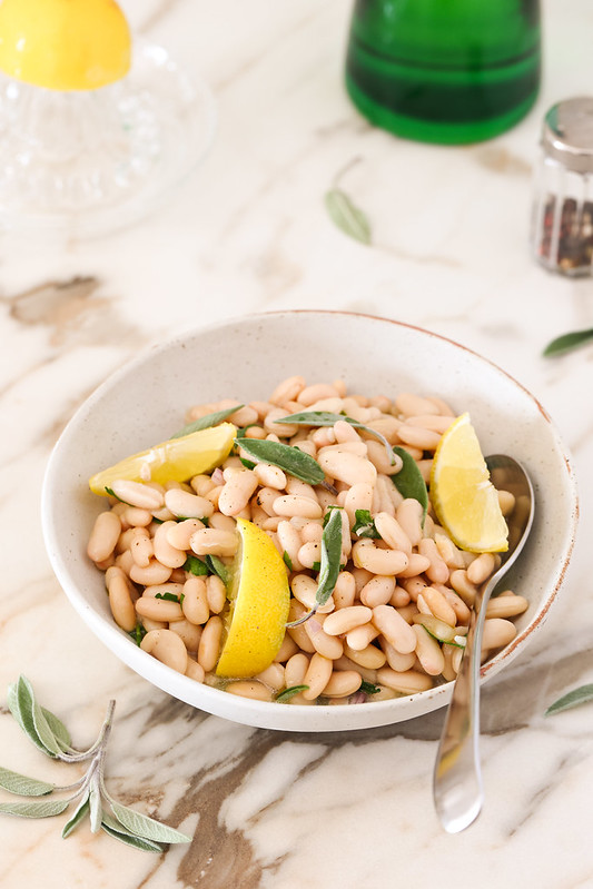 salade haricots blancs italienne facile