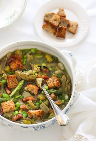 Garmugia, la soupe du prinptemps en Toscane