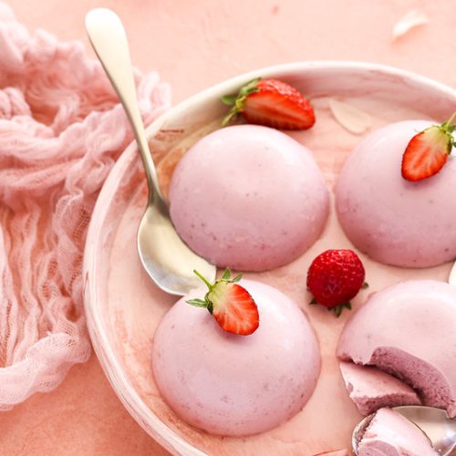 panna cotta fraises facile