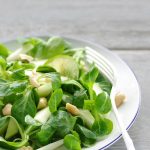 salade de mâche pomme cajou