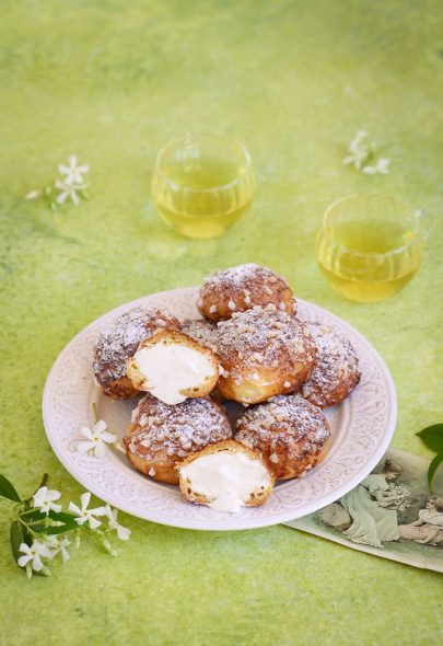 Dunes blanches, choux à la chantilly