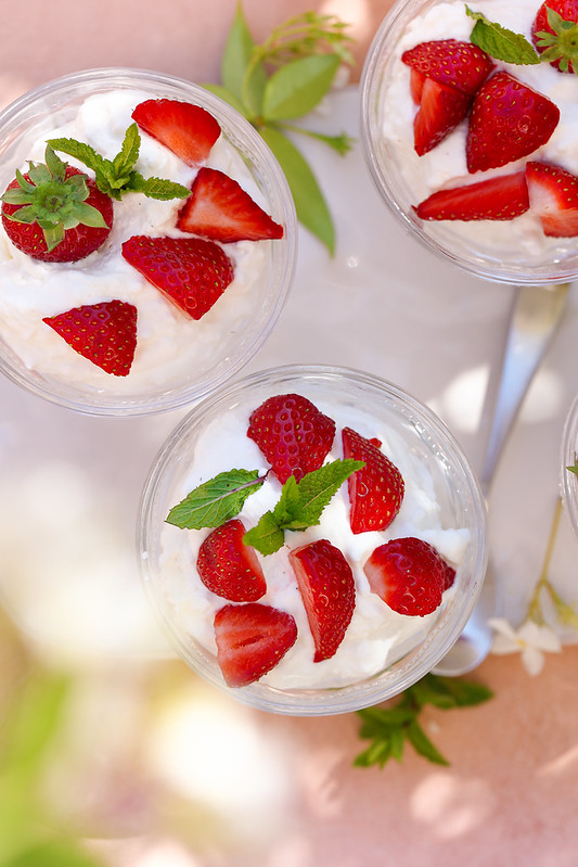 fontainebleau fraises dessert facile