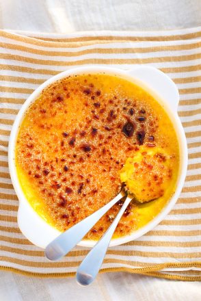 Crème brûlée au safran
