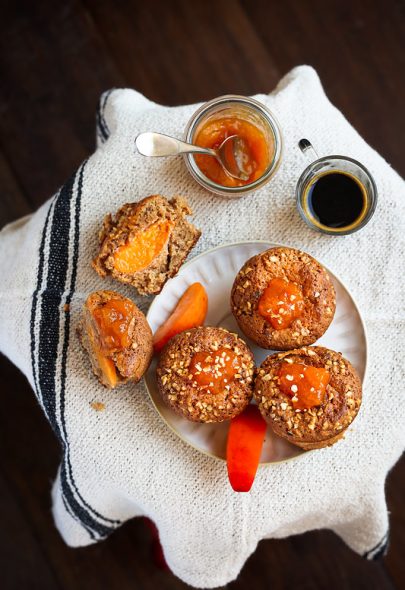 Moelleux aux noisettes et aux abricots (sans gluten)