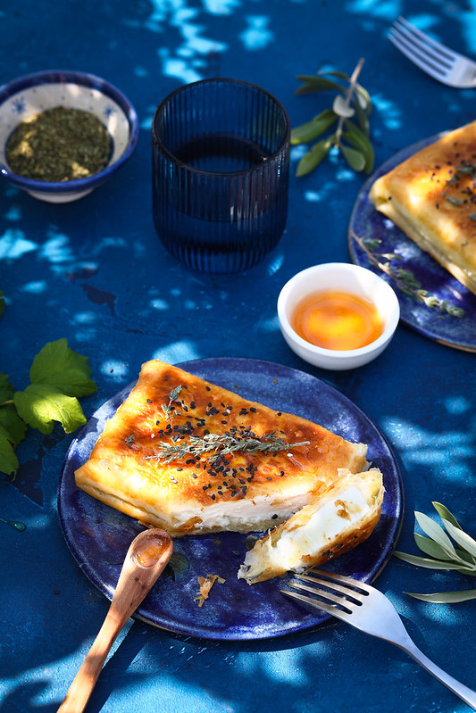 feta croustillant pate phyllo miel