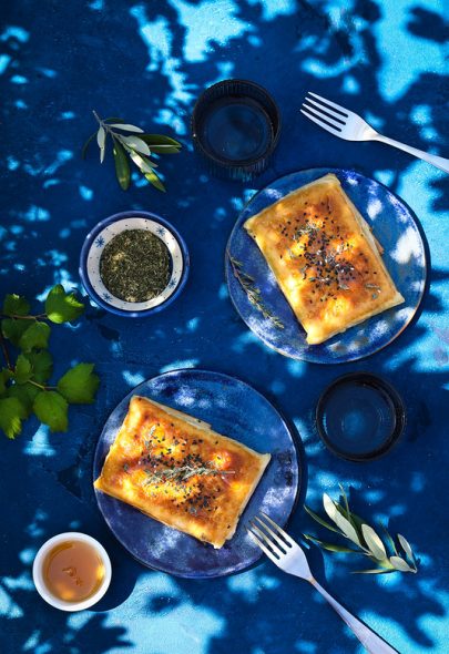 Feta saganaki