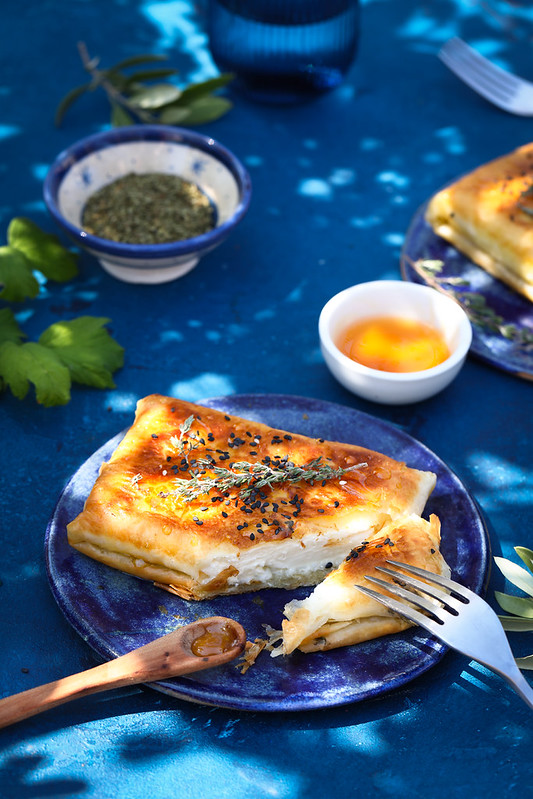 feta saganaki recette facile