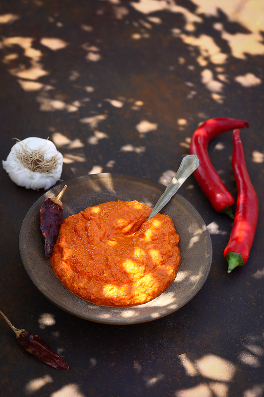 harissa maison piments frais