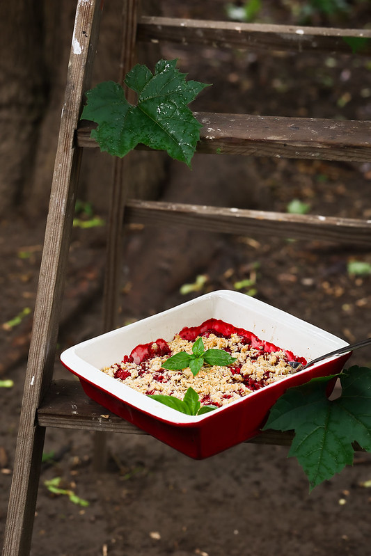 crumble fraise framboise facile